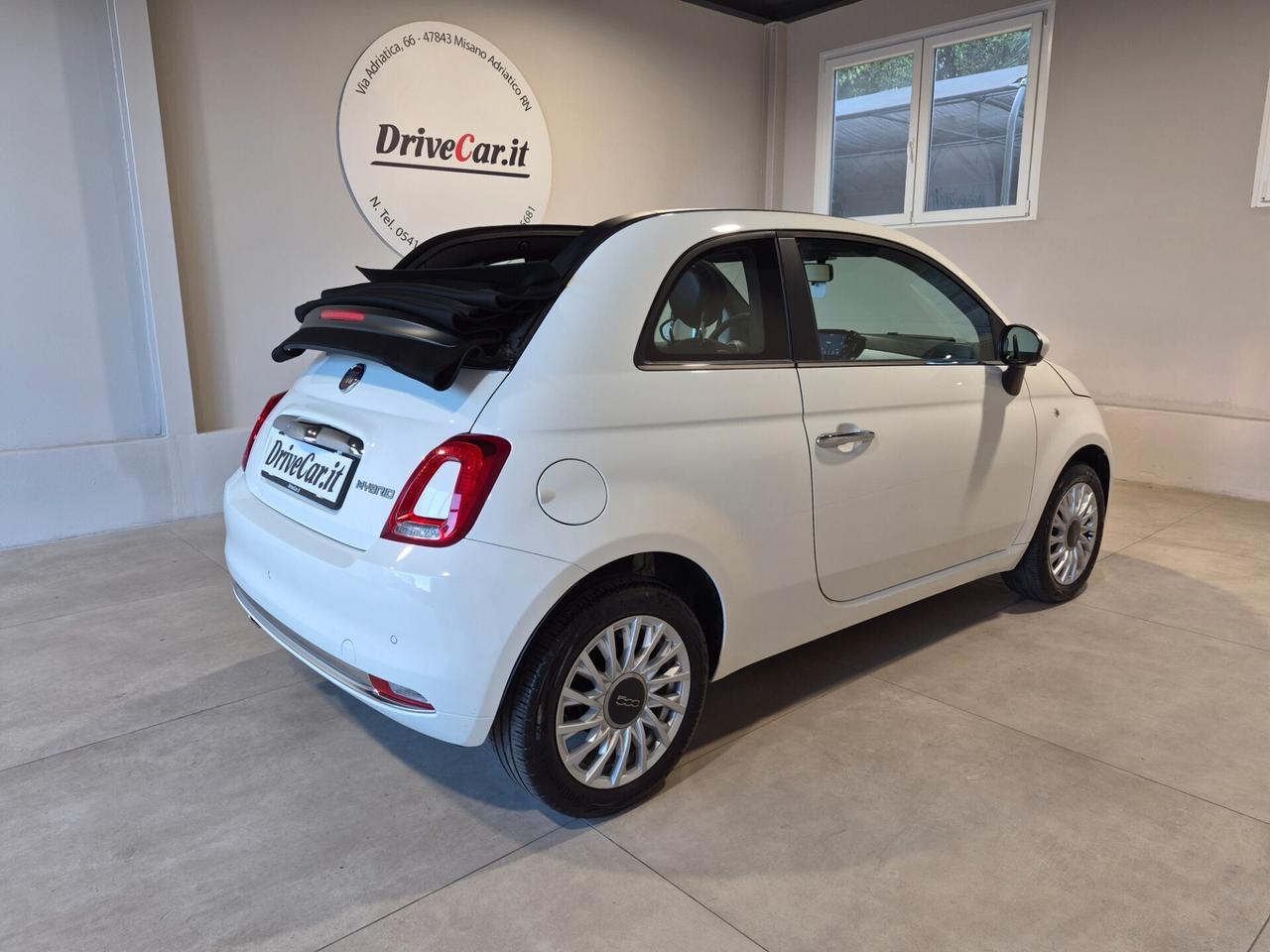 Fiat 500 CABRIO 1.0 MHEV BLUETOOTH C.LEGA 15"