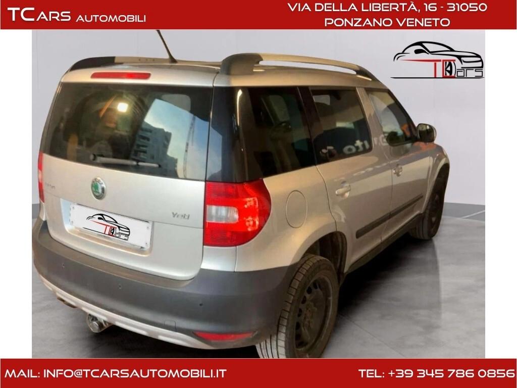 SKODA YETI 4X4-AUTOMATICA-GANCIO TRAINO-TETTO