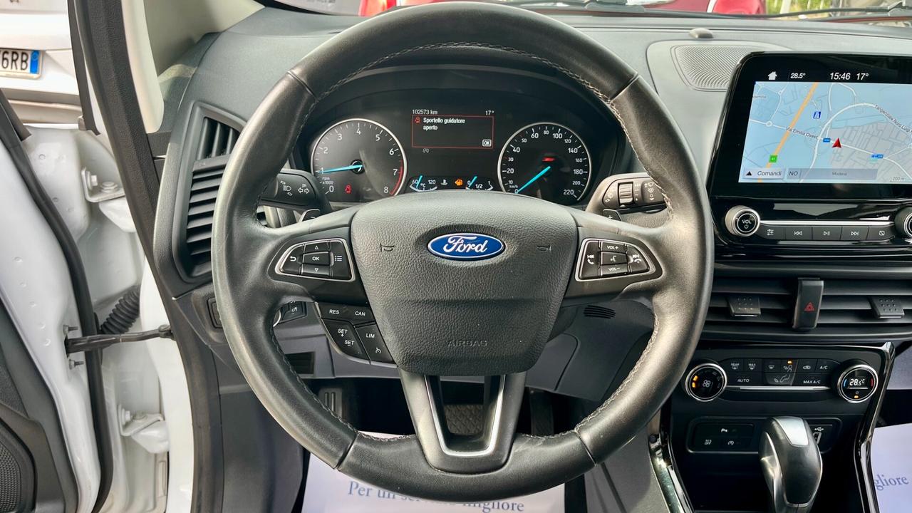 Ford EcoSport 1.0 125 CV AUTOMATICO Titanium s " X NEOPATENTATI "