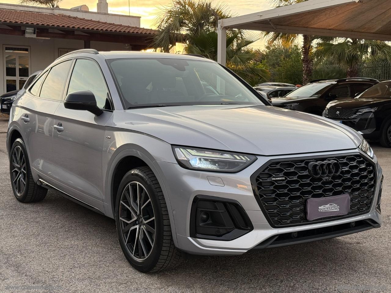 AUDI Q5 SPORTBACK SPB 40 TDI QUATTRO S TRONIC S LINE PLUS IDENTITY BLACK, FARI MATRIX, LUCI AMBIENTE, CARPLAY,