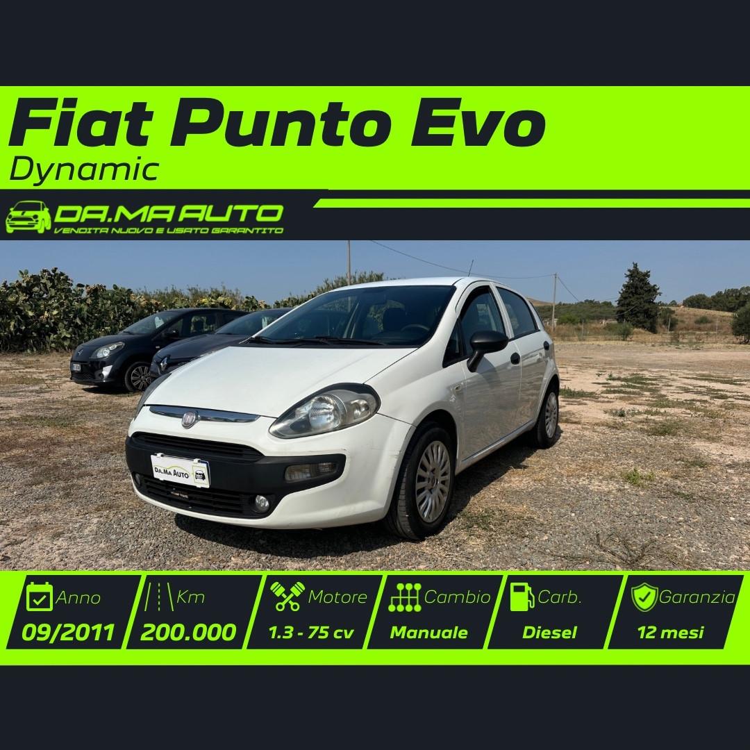Fiat Punto Evo 1.3 Mjt 75 CV S&S Dynamic