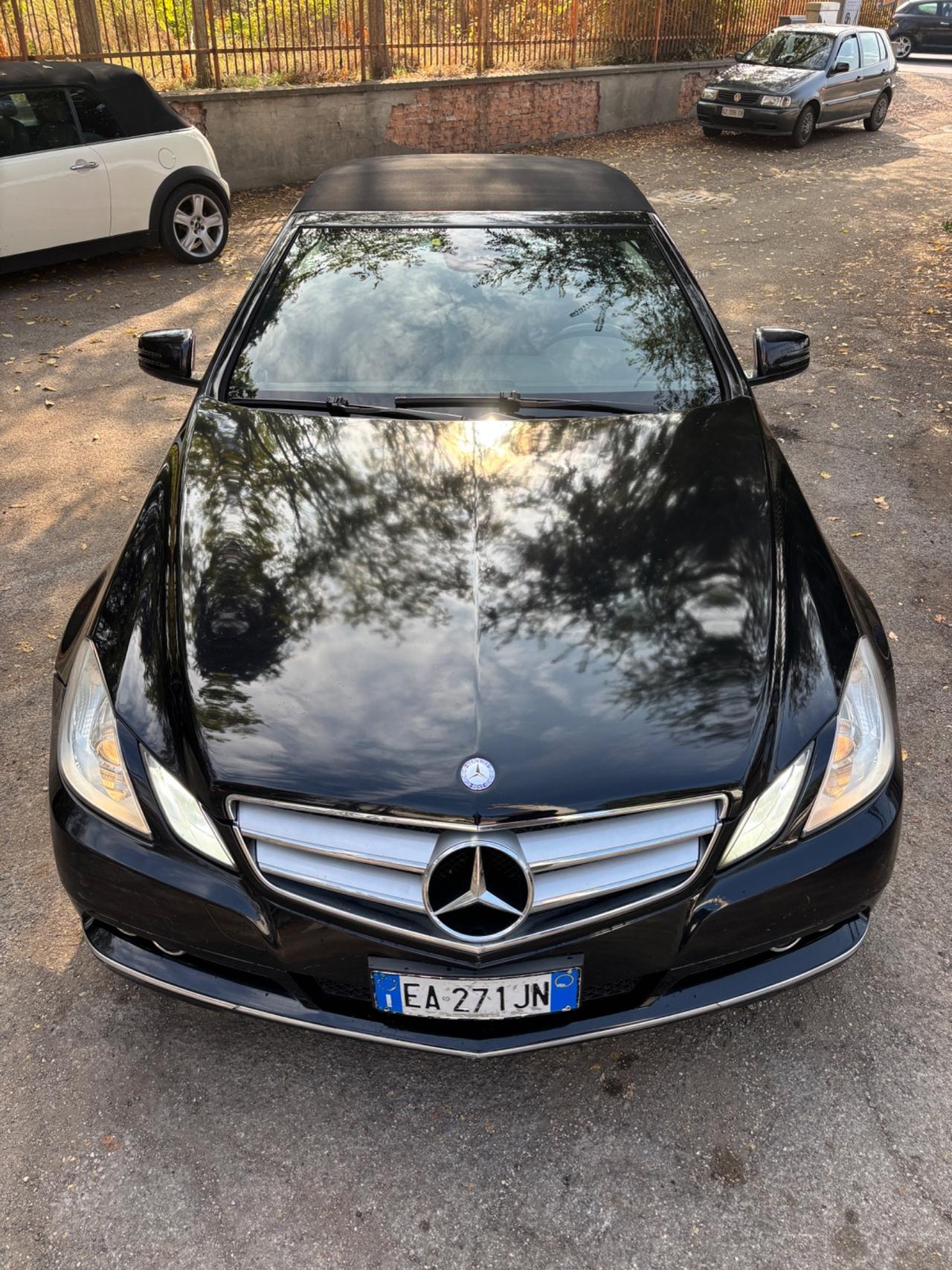 Mercedes-benz E 200 CGI Cabrio BlueEFFICIENCY Avantgarde
