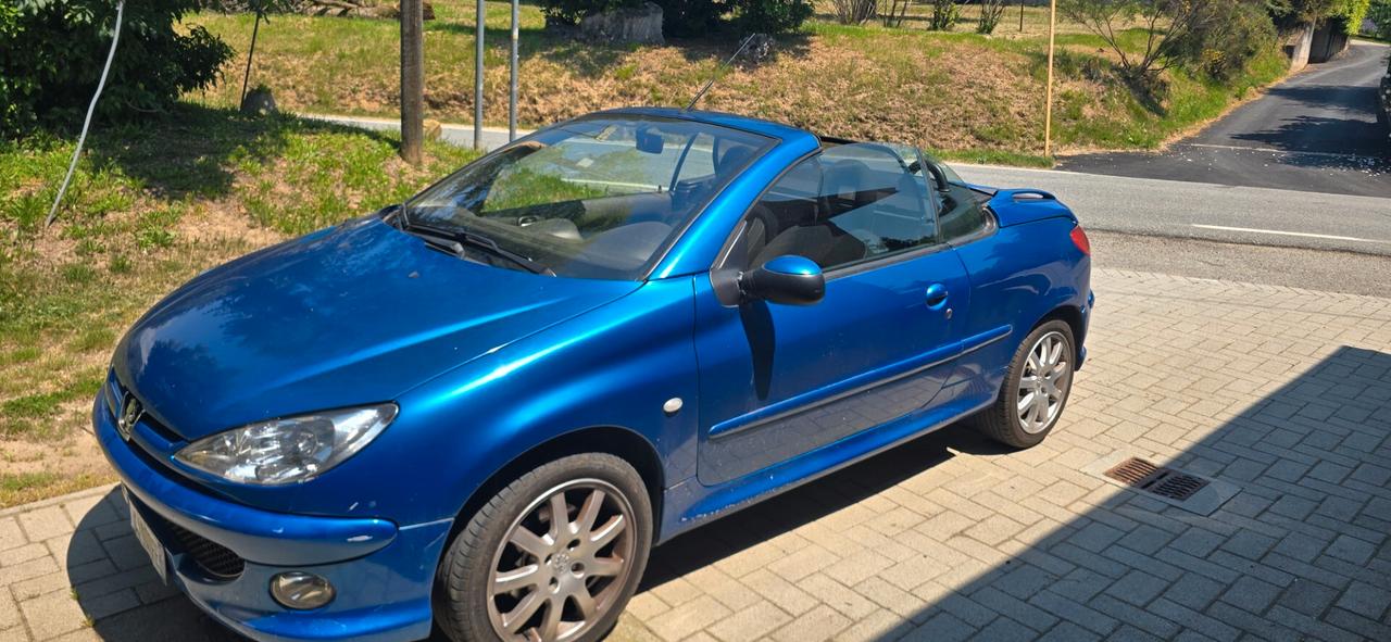 Peugeot 206 1.6 16V cabriolet benzina