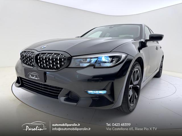 BMW 318 d 48V Sport Aut. Berlina Black pack-Telecamera-LED