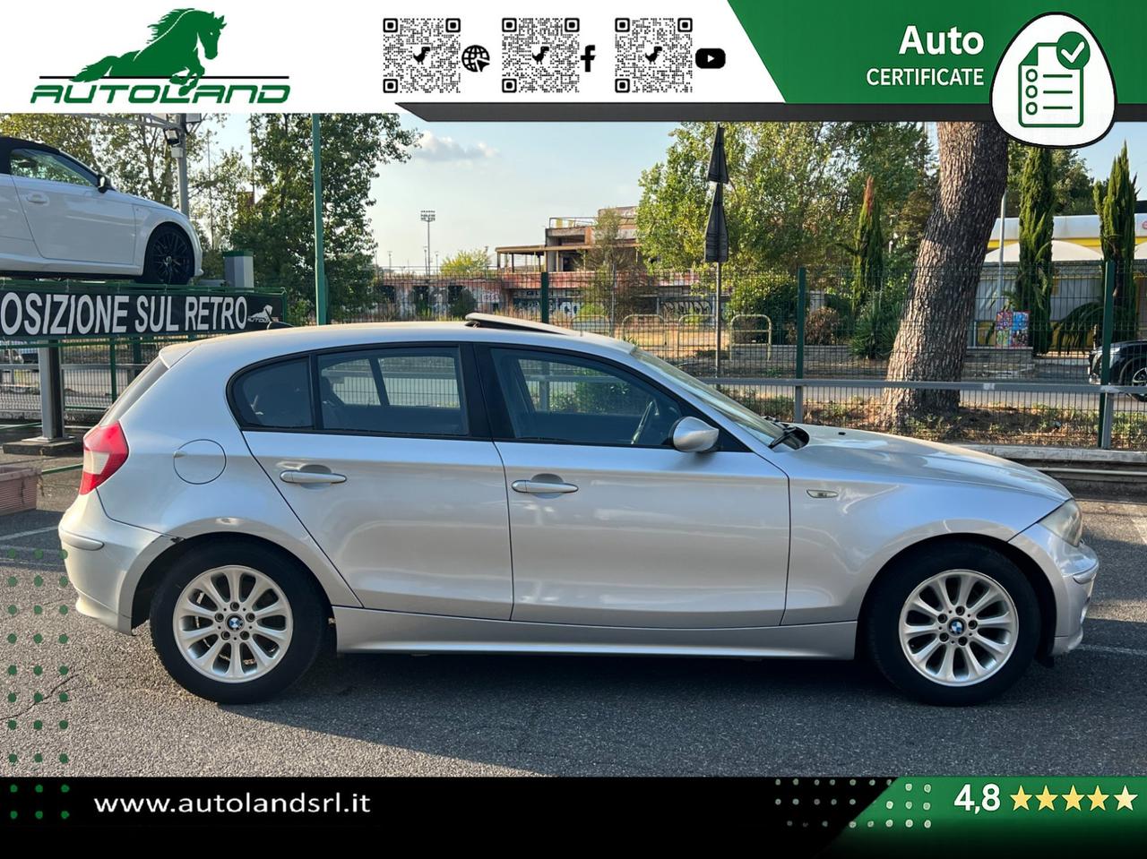 BMW 116 i Attiva Tetto Apribile - Sedili Riscaldati -
