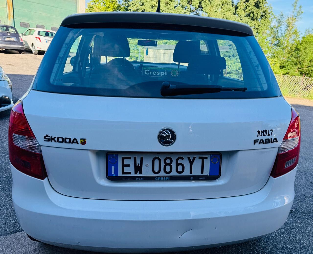 Skoda Fabia 1.2 12V 70CV 5p. N1. 4 posti