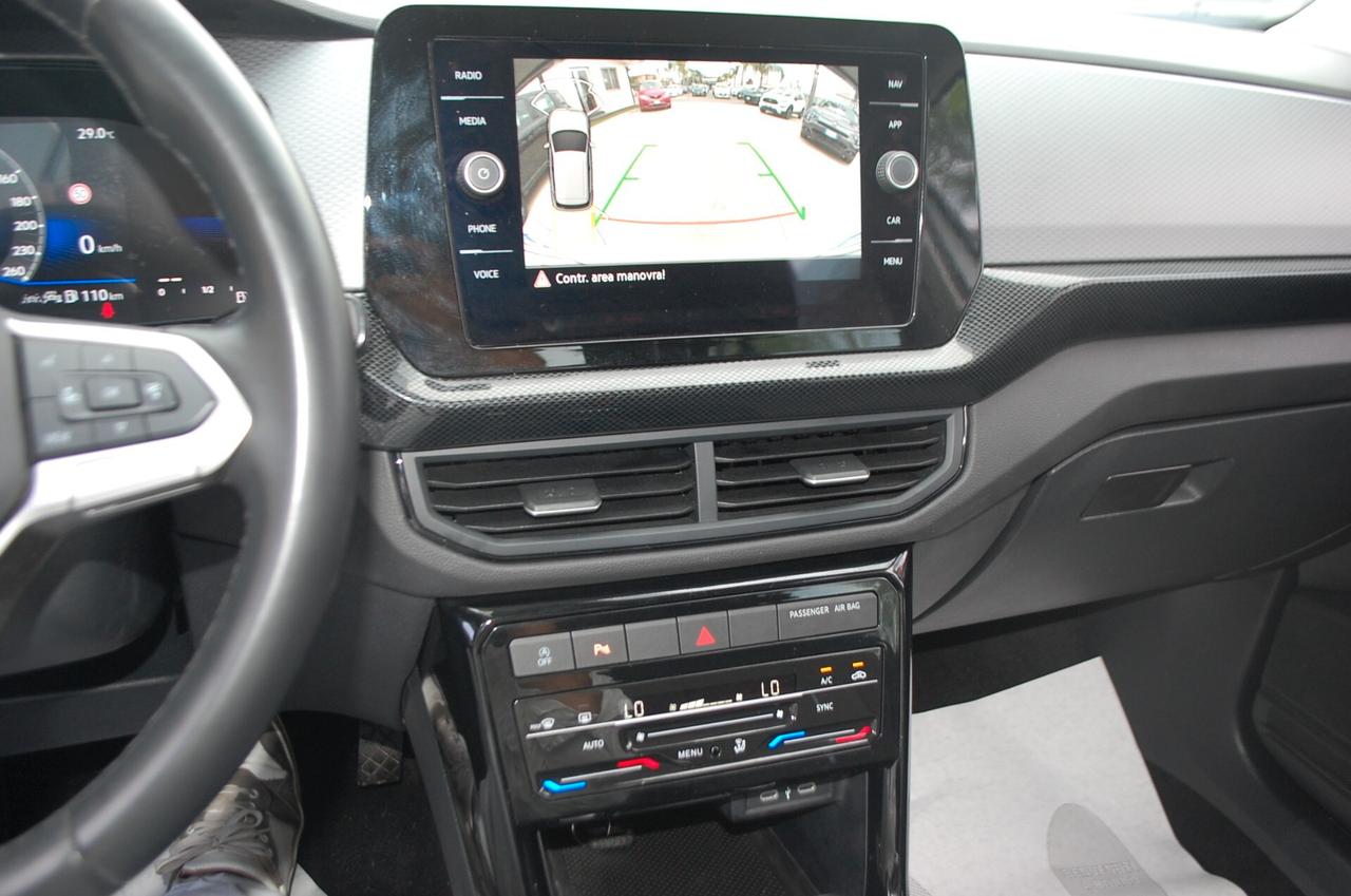 Volkswagen T-Cross 1.0 tsi Style 115CV dsg Uff Italy App Lega USB Led