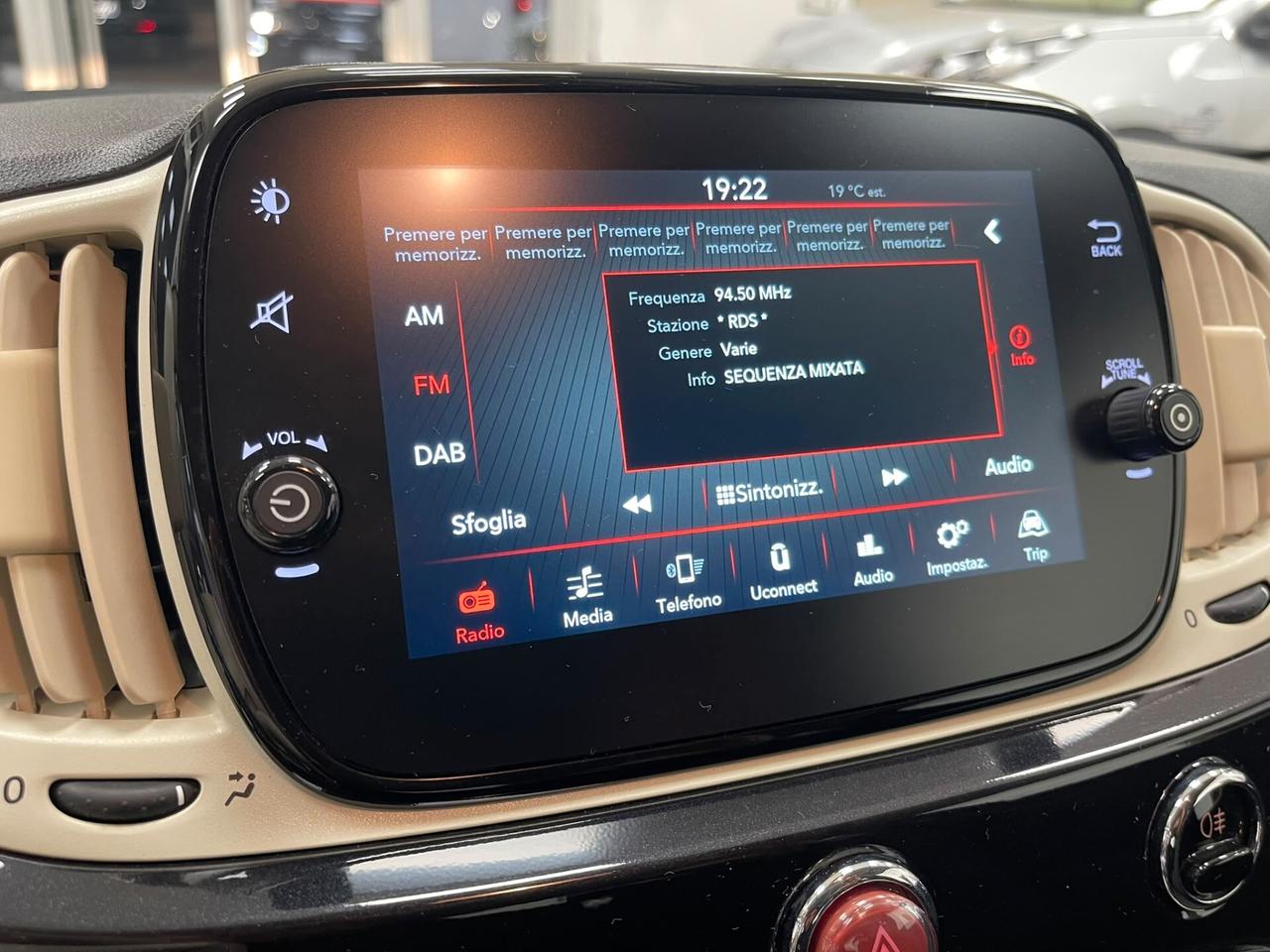 FIAT 500 1.0 HYBRID 70CV BLACK *2023