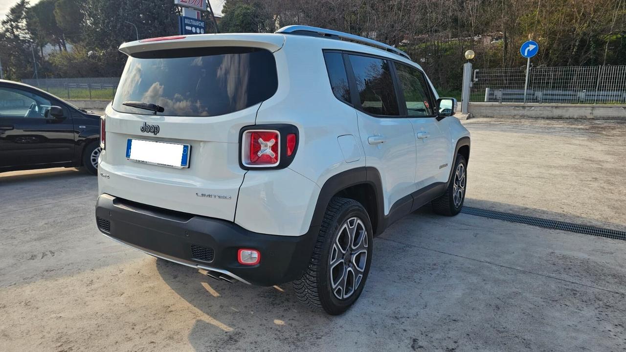 Jeep Renegade 2.0 Mjt 140CV 4WD Active Drive Limited + tetto apribile panoramico