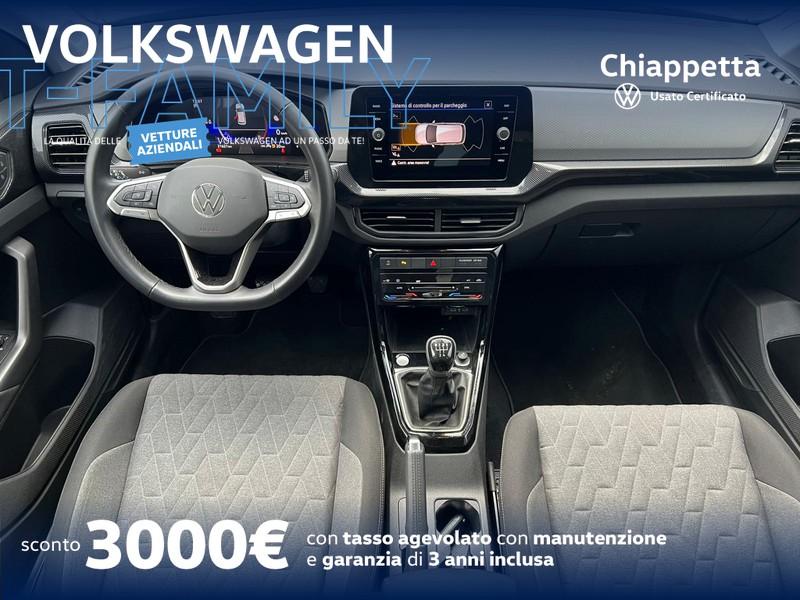 Volkswagen T-Cross 1.0 tsi life 95cv