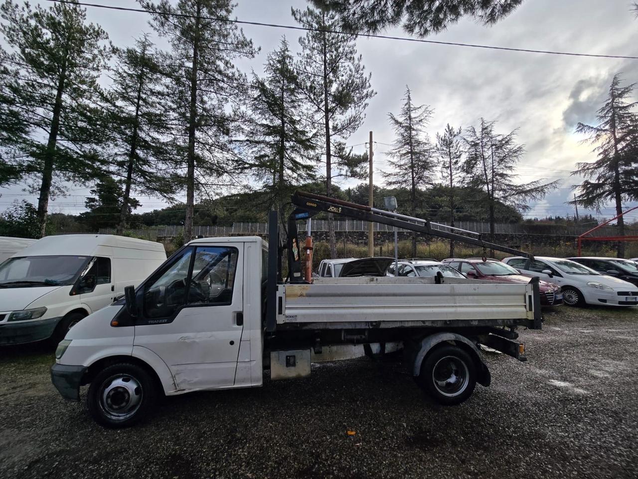 Ford transit ribaltabile e gru