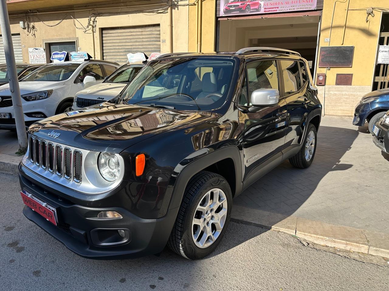 Jeep Renegade 2.0 Mjt 140CV 4WD Limited 8/2015 KM 164554 CERT 1PROP