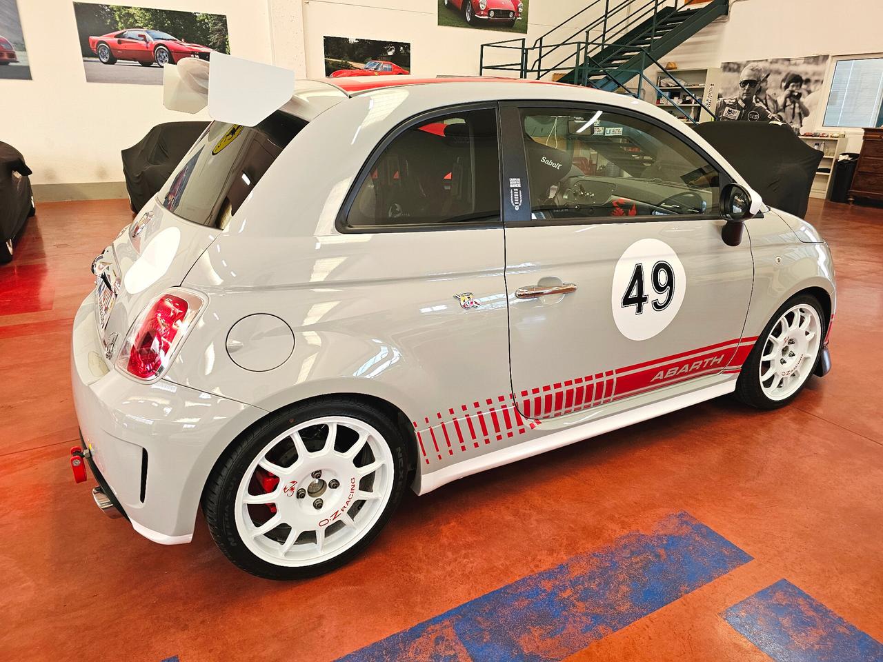 Abarth 500 assetto corsa targata