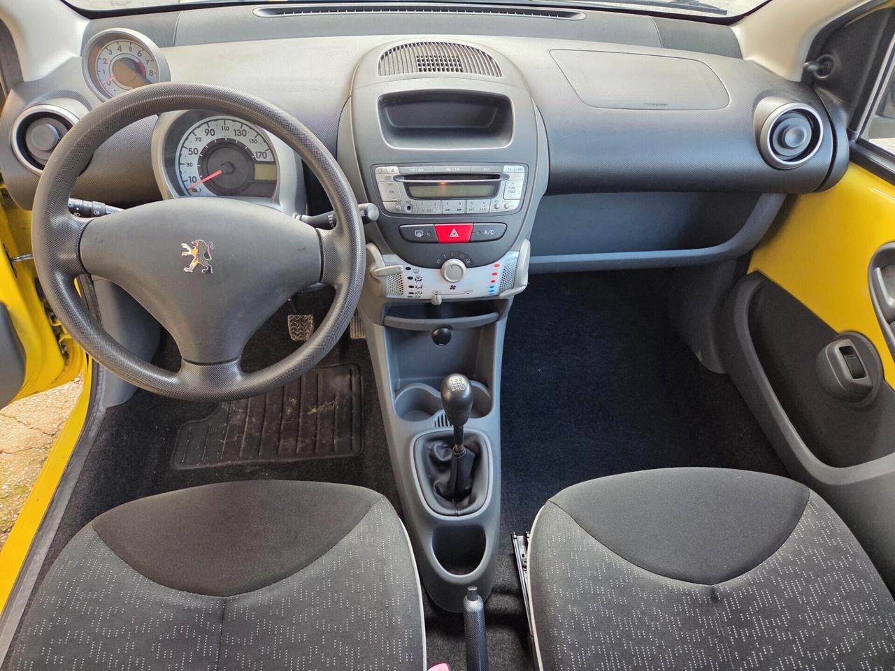 PEUGEOT 107 ANNO 2009 5PORTE SOLI KM 78000 CERTIF