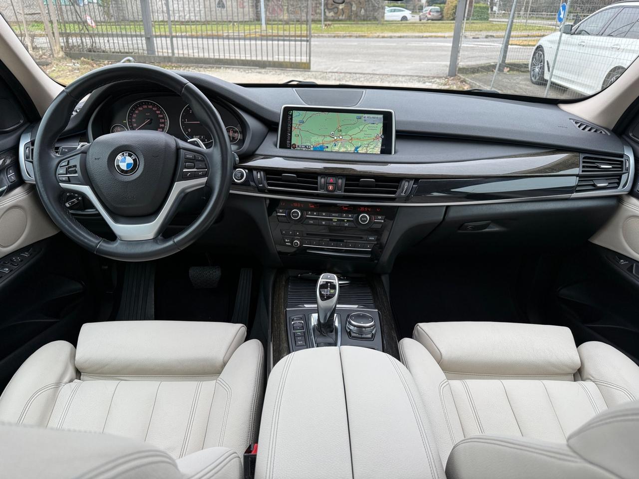 Bmw X5 xdrive25d Luxury 218cv Navi+Led+Tetto+Pelle+360