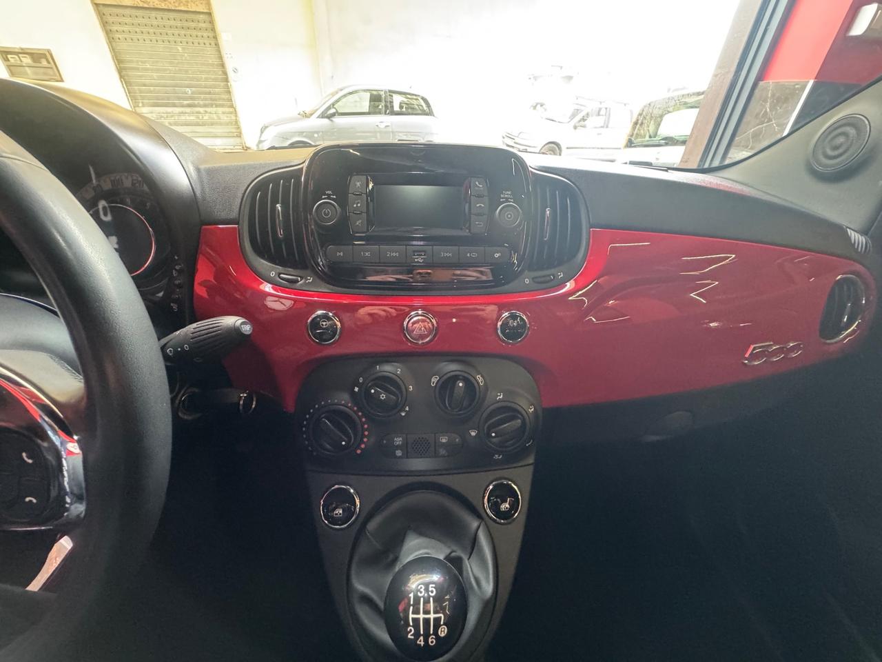 Fiat 500 1.0 Hybrid Red