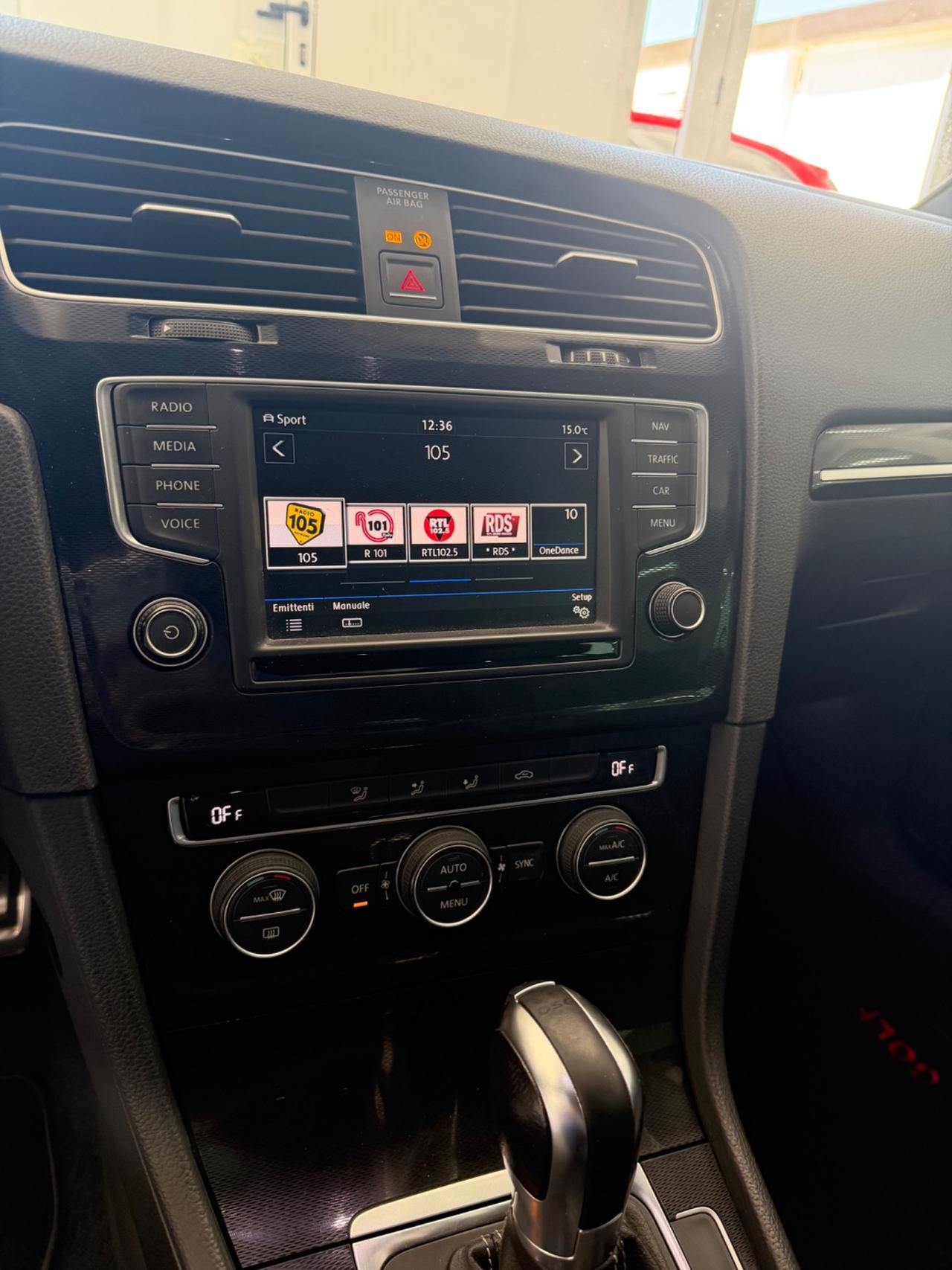 VW GOLF 7 GTD 2.0 TDI DSG 5p. FINANZIABILE