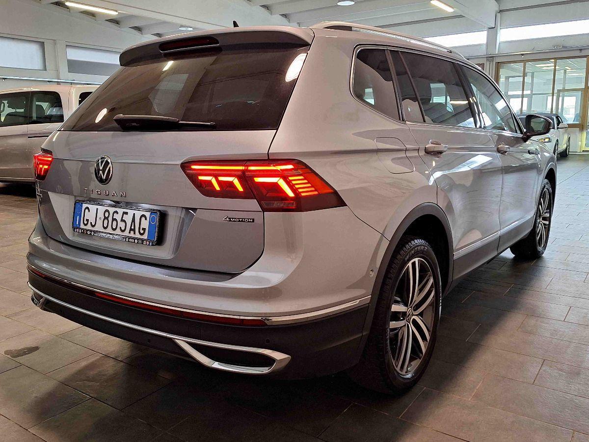 VOLKSWAGEN - Tiguan Allspace 2.0 tdi Elegance 4motion 150cv 7POSTI DSG - GAR24M- MATRIX- COCKPIT PRO