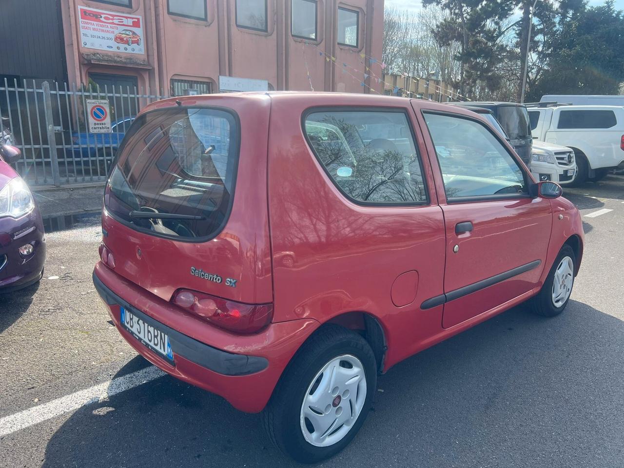 Fiat Seicento 1.1i cat Sporting Michael Schumacher