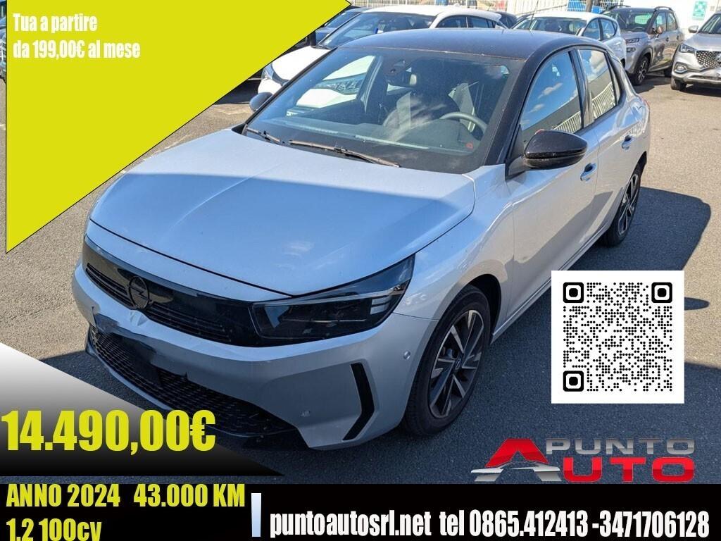 Opel Corsa GS tetto nero 1.2 100 CV PACK CONF