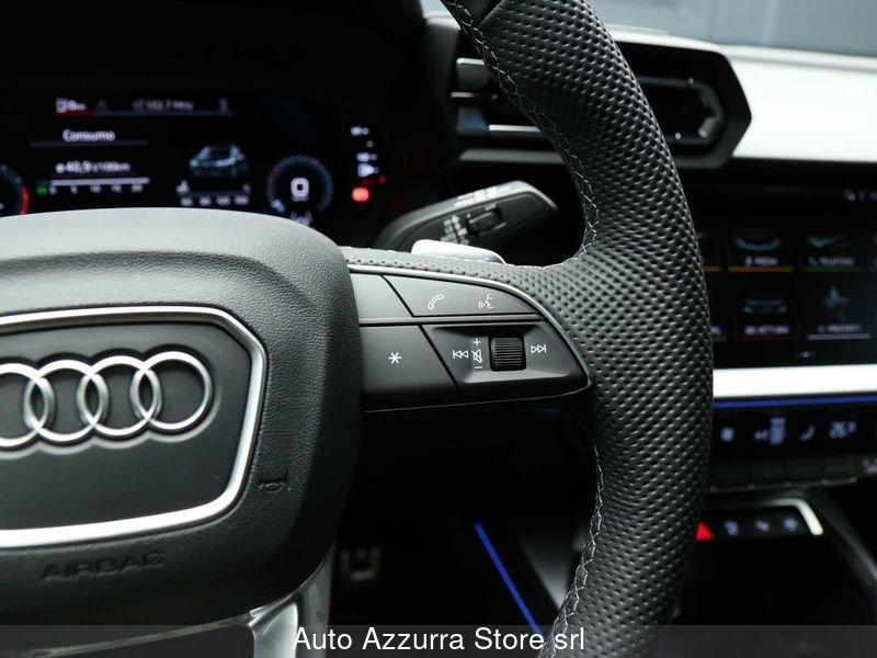 Audi A3 SPB 35 TFSI S line edition 150CV S-tronic *TETTO, 18", MATRIX, PROMO AZZURRA*