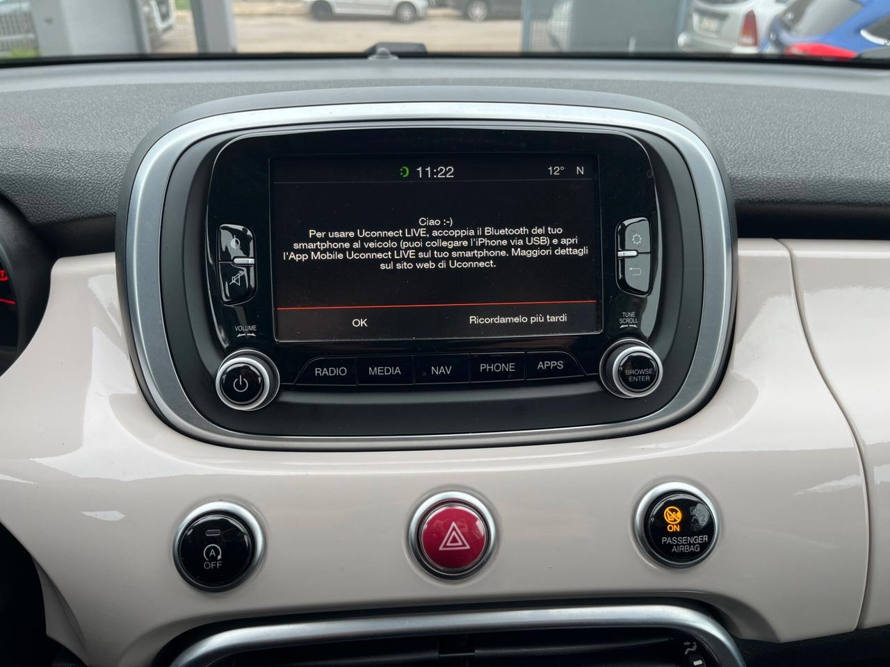 Fiat 500X 1.6 mjt Lounge 120cv XENON/NAVI/PELLE/18; PERFETTA