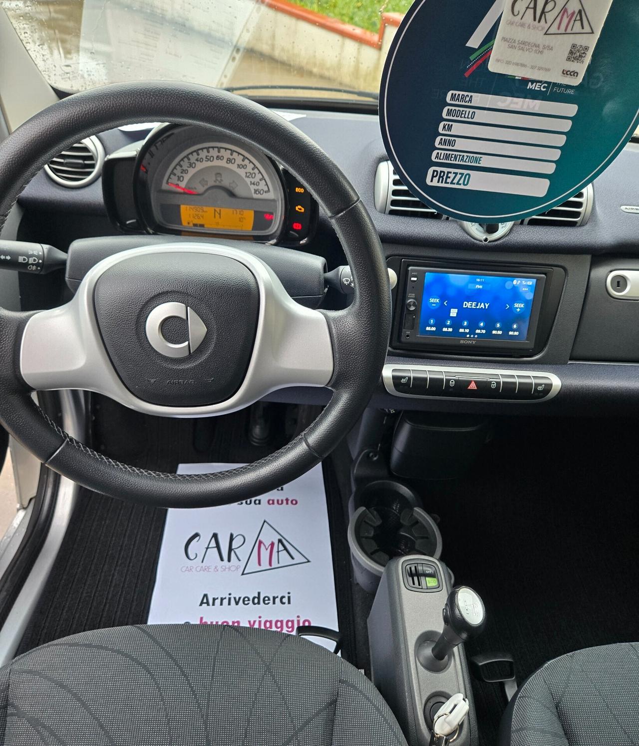 Smart ForTwo 1.0 Micro Hybrid Drive passion