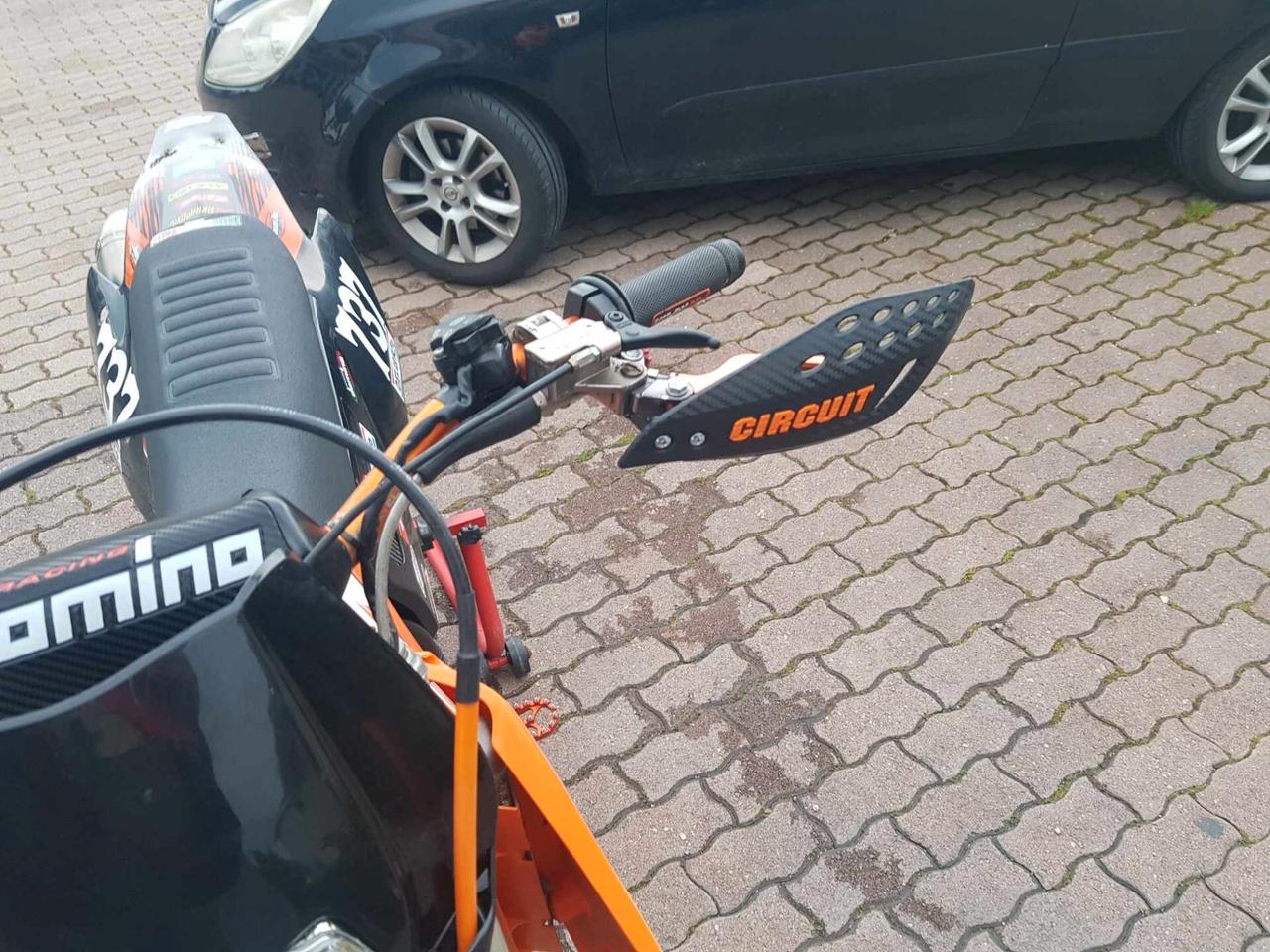 Ktm 450 EXC enduro targato