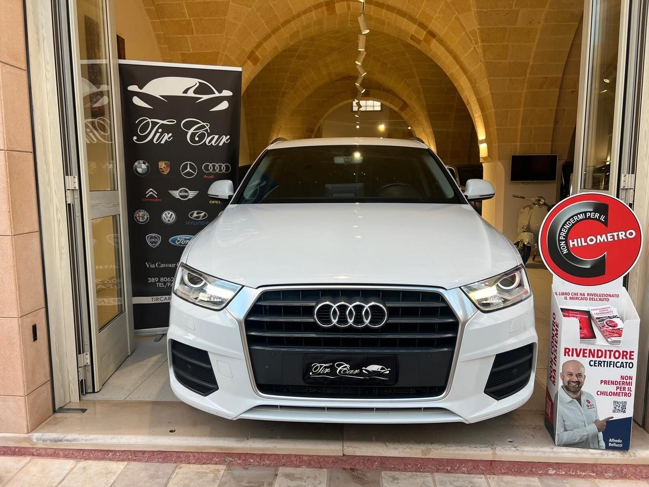 AUDI Q3 S-LINE 2.0 QUATTRO 184CV S-TRONIC NAVI CAM CRUISE ANNO 2016