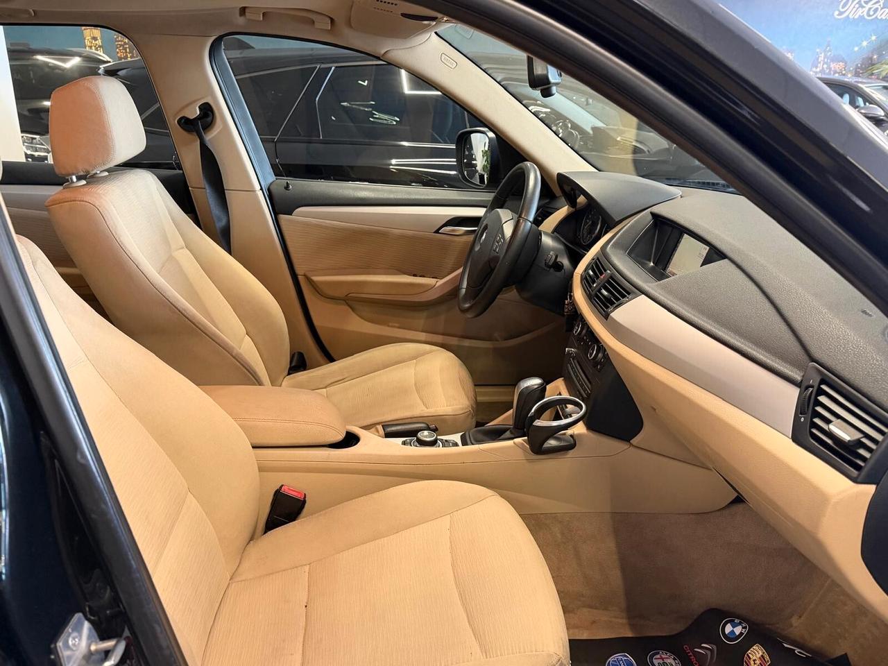 BMW X1 18D S-DRIVE 2.0 143CV NAVI OK NEOPATENTATI ANNO 2011