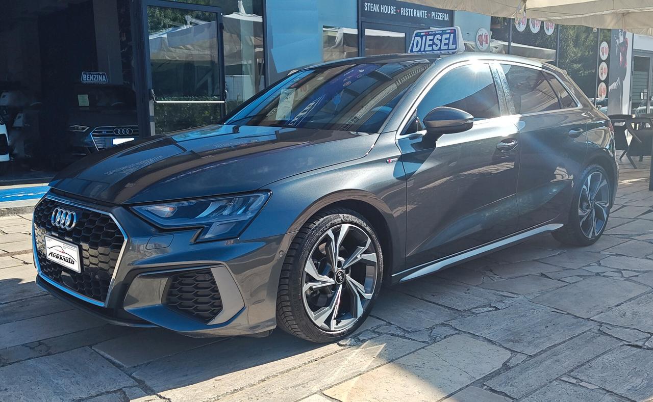 AUDI A3 SPB S-LINE 35 TDI 2.0 TDI 150 CV S-TRONIC