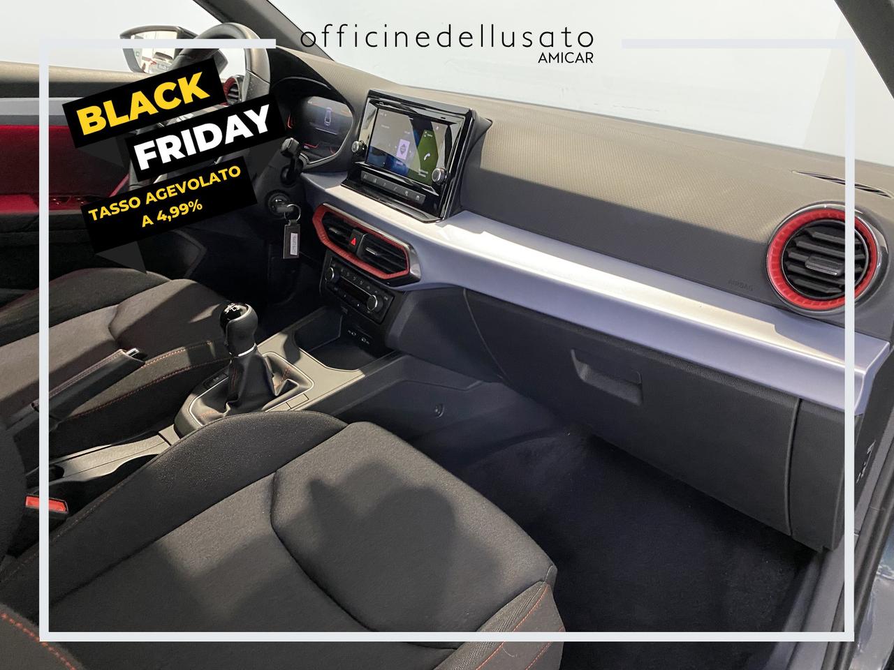 Seat Ibiza 5 porte 1.0 ecotsi 95cv fr