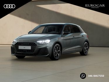 Audi A1 sportback 30 1.0 tfsi identity black 116cv s-tronic