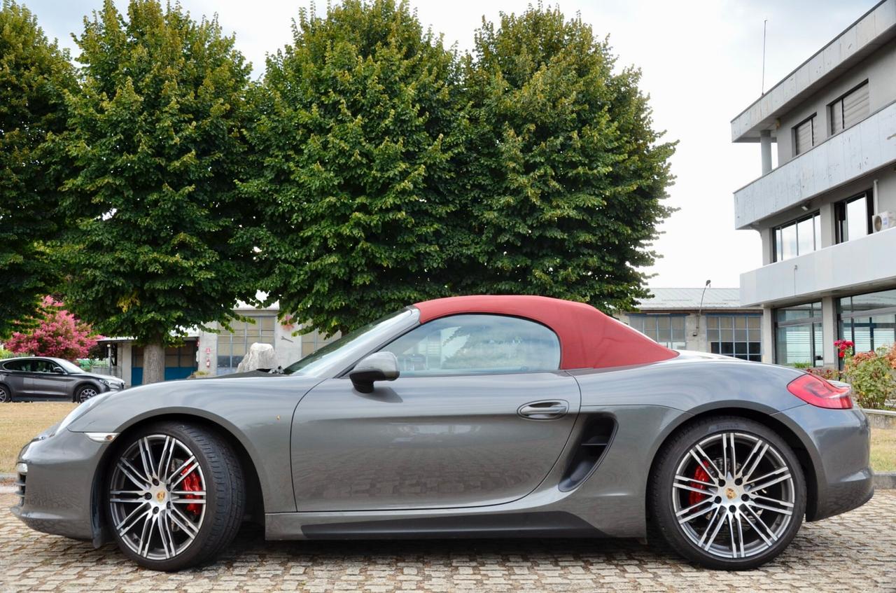 PORSCHE BOXSTER S 981 3.4 315cv PDK, UFF ITALIANA, SERVICE UFF PORSCHE, EURO 6B, XENO, NAVI, PERMUTE