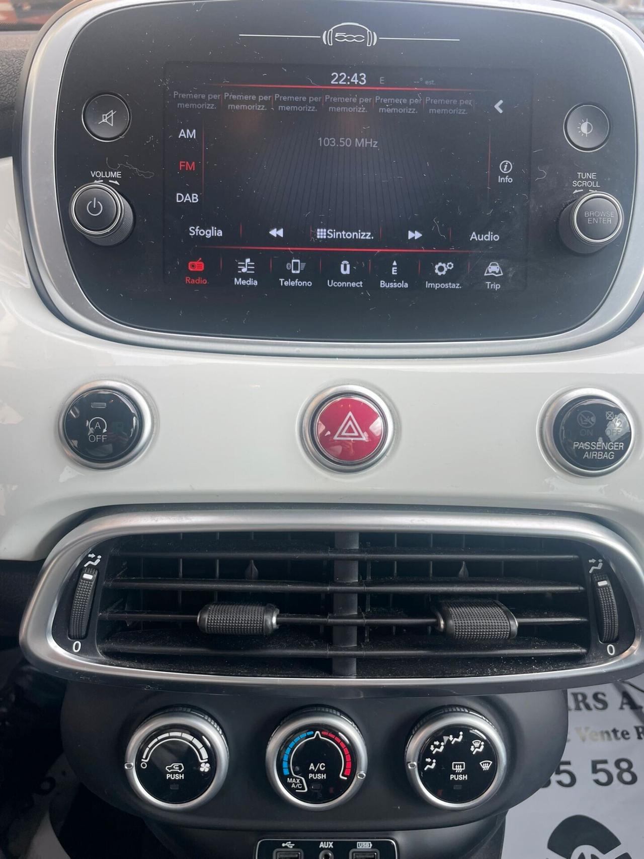 Fiat 500X 1.0 T3 120 CV Urban