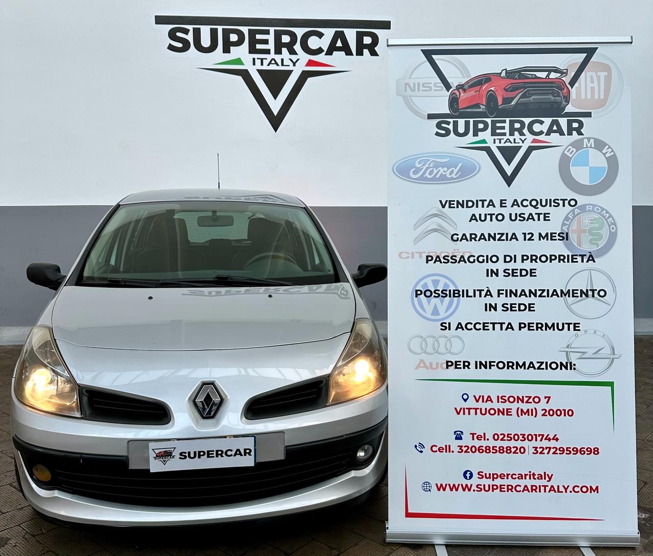 Renault Clio 1.2 Benz, Euro 4, Uni Propriet, pari al nuovo