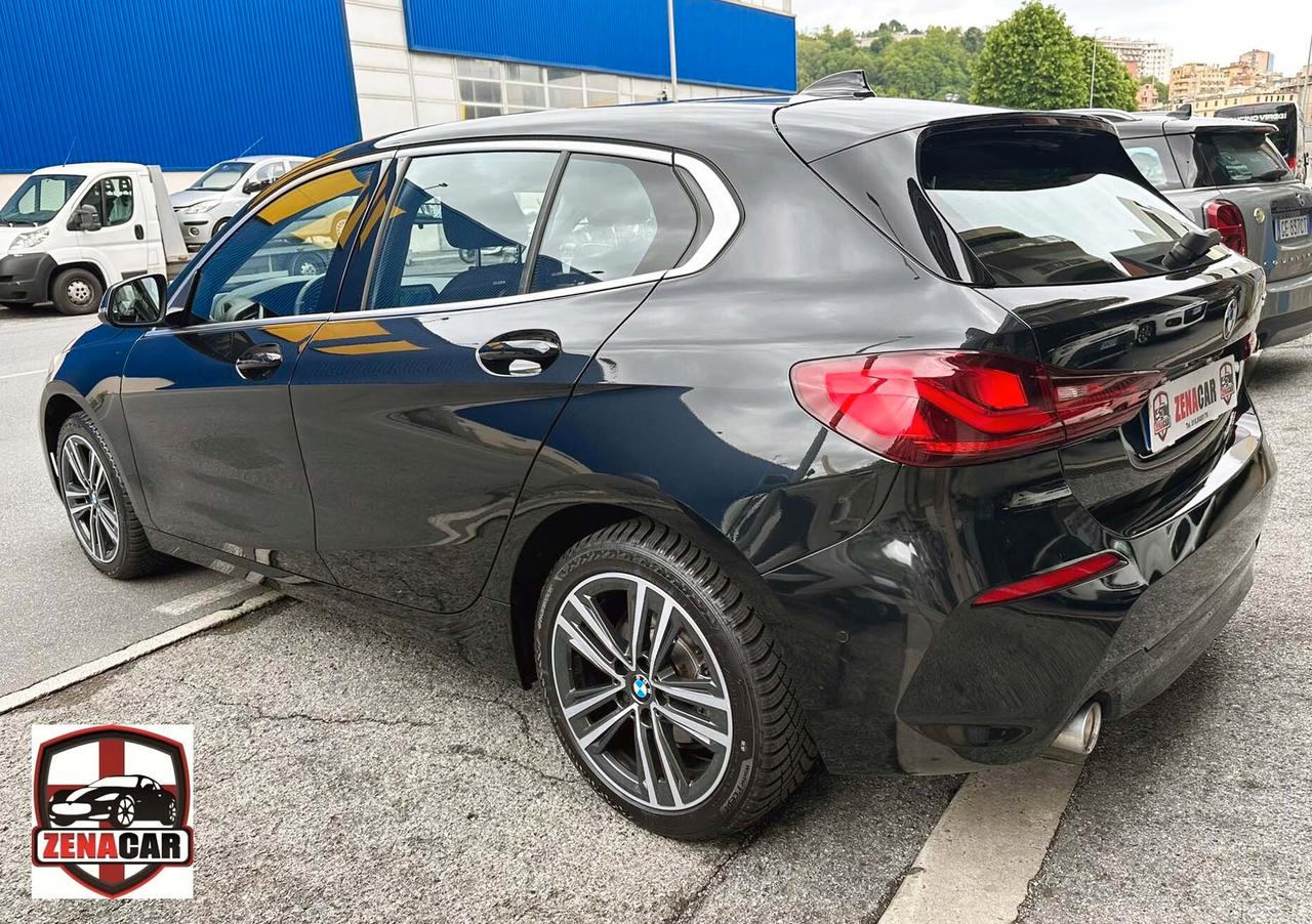 Bmw 116d 5p. Business Advantage 1.5 Automatica Navi Led Camera Virtual Cokpit Unico Prorietario Fatturabile