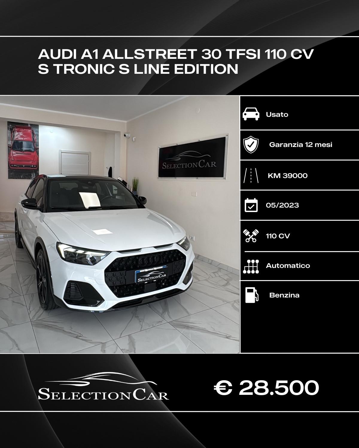 Audi A1 allstreet 30 TFSI S tronic Identity Contrast