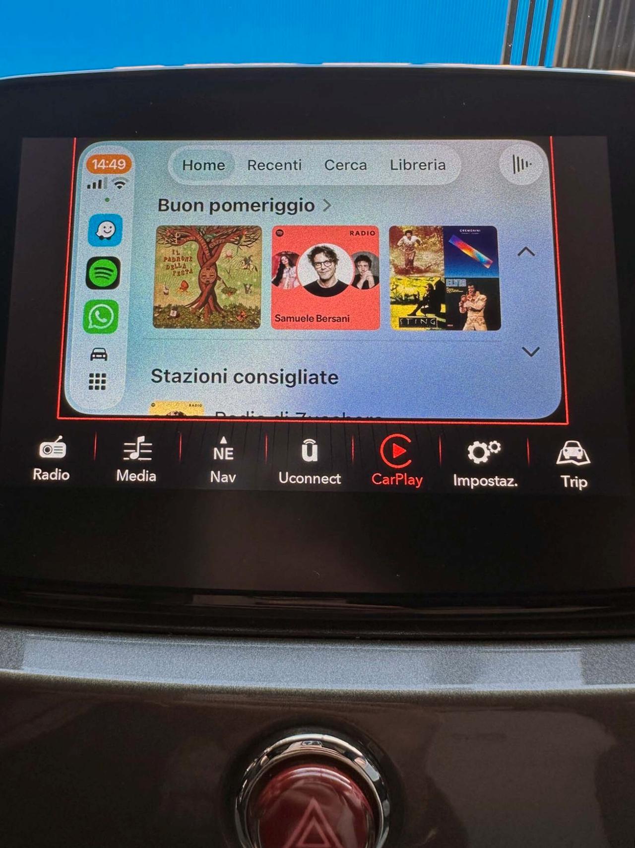 Fiat 500 1.0 Hybrid Dolcevita Unico Proprietario Fatturabile Interni Pelle