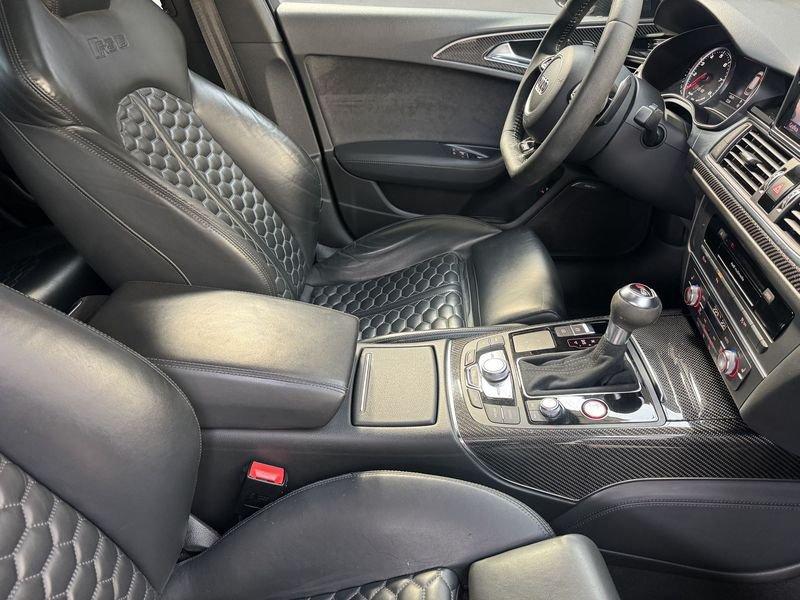 Audi A6 RS6 Avant 4.0 tfsi quattro tiptronic Tetto Matrix Carbonio