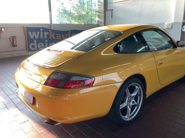 PORSCHE 996 911 3.6 320CV GIALLA INTERNO BLU ! 1PROPRIETARIO !