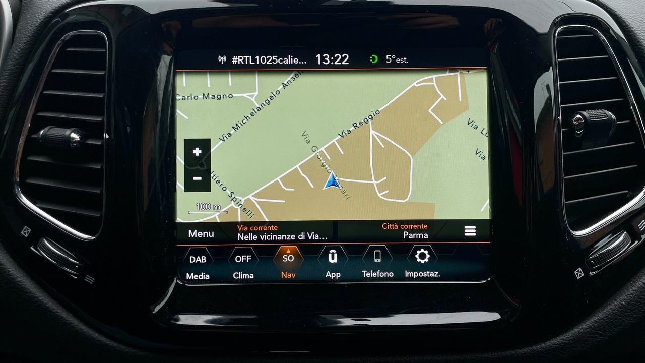 JEEP COMPASS 2.0 4WD 140CV GANCIO TRAINO -FULL LED, PELLE, NEOPATENTATI