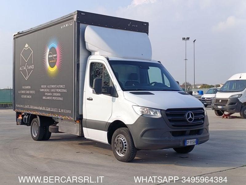 Mercedes-Benz Sprinter 415 CDI T43/35 p.l. rg*GEMELLATO*CENTINATO CON PEDANA POSTERIORE*