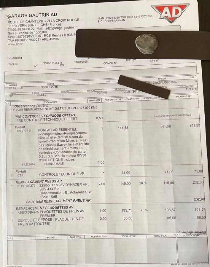 Peugeot 3008 120CV EAT8 ALLURE