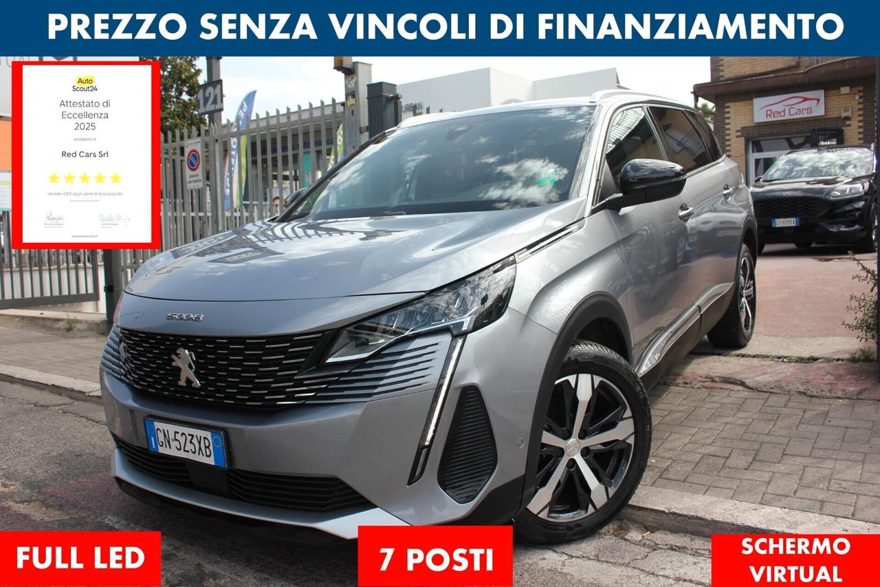 Peugeot 5008 1.5 HDI ALLURE EAT8 *PREZZO VERO* 7 POSTI UNIPRO