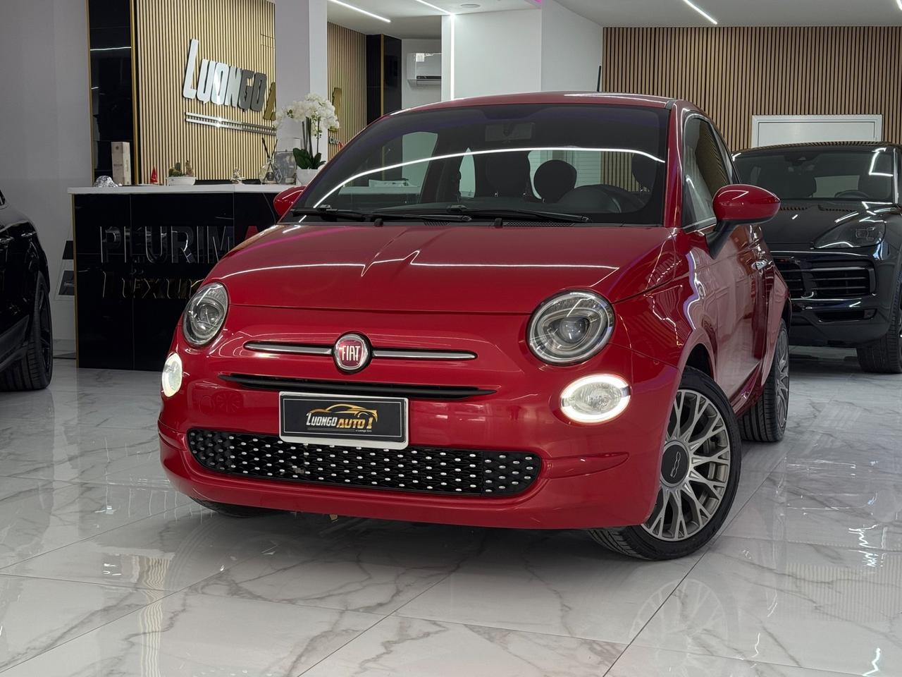 Fiat 500 1.0 Hybrid Red Full Optional