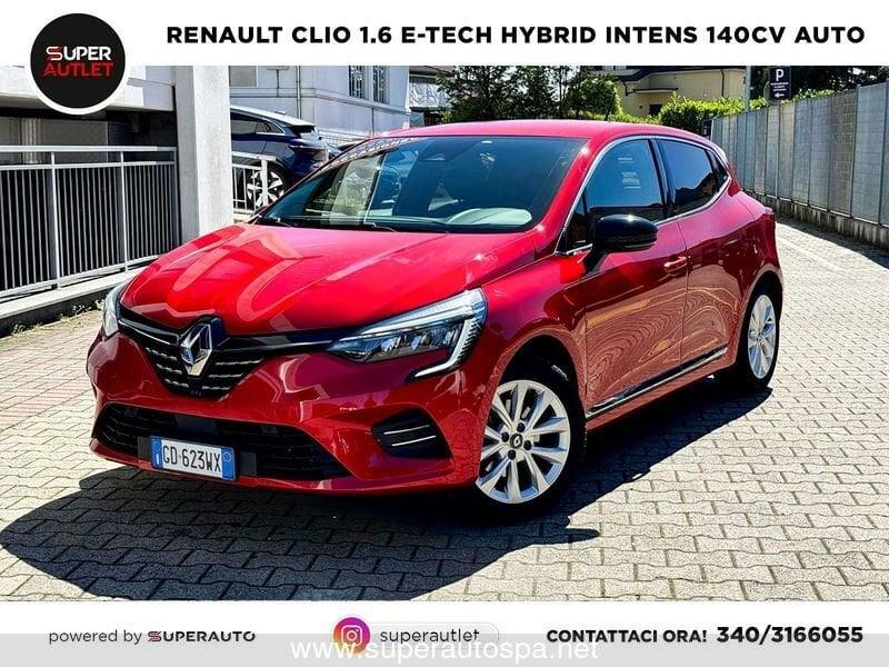 Renault Clio 5 Porte 1.6 E-TECH Hybrid 140cv Intens Auto 1.6 E-Tech hybrid Intens 140cv auto