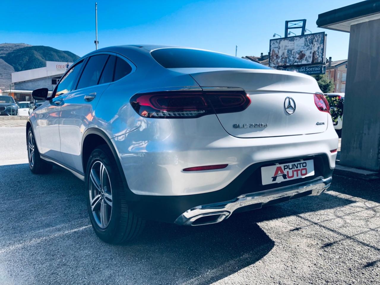 Mercedes-benz GLC 220 COUPE' PELLE -TELECAMERA 4Ma