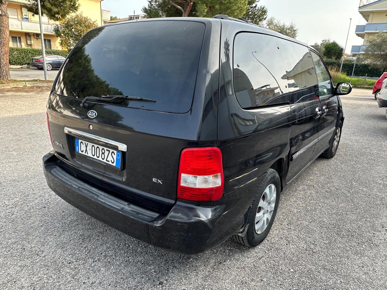 Kia Carnival 2900 diesel 16V CRDi cat Class 7 posti