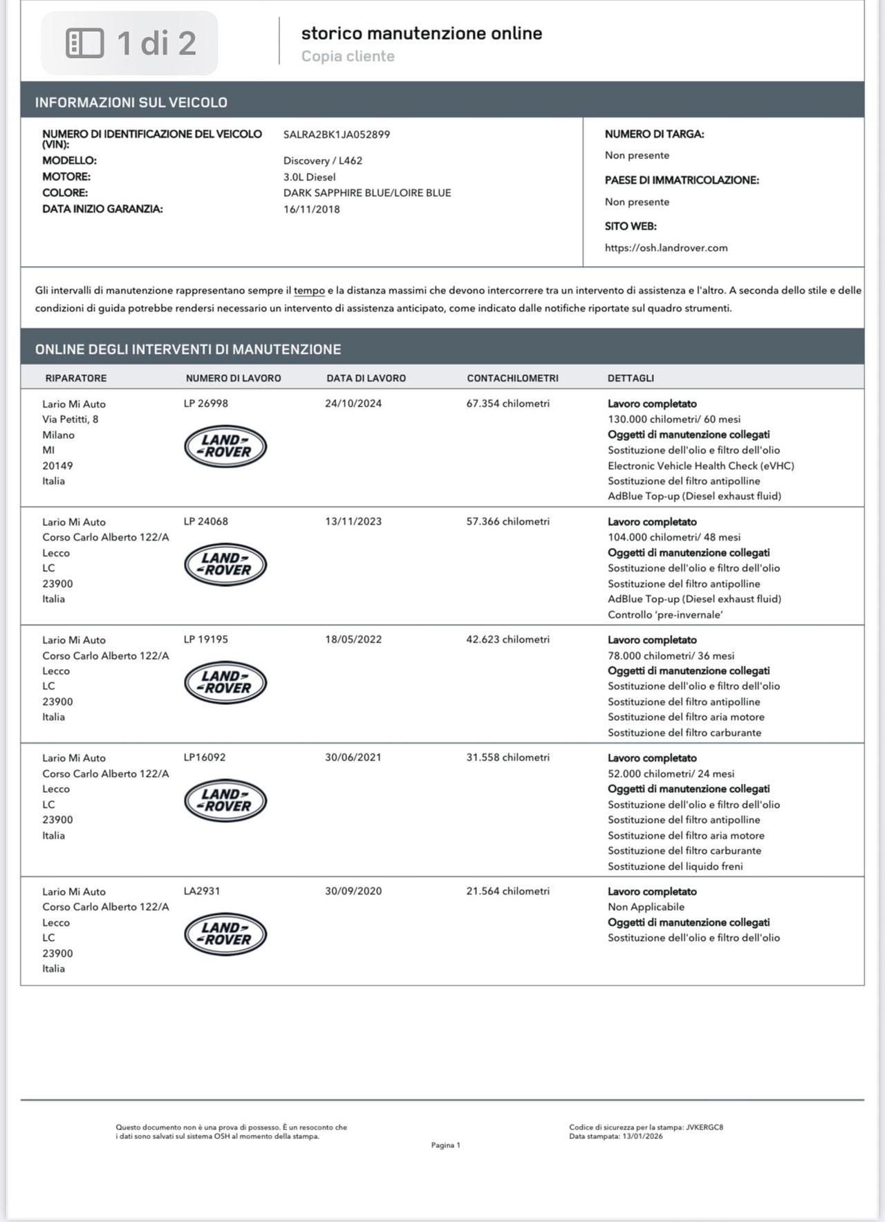 Land Rover Discovery 3.0 td6 HSE 249cv 7p.